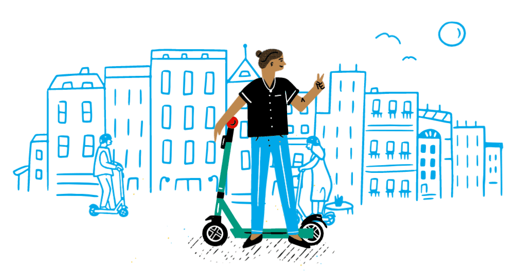 Dott illustration banner